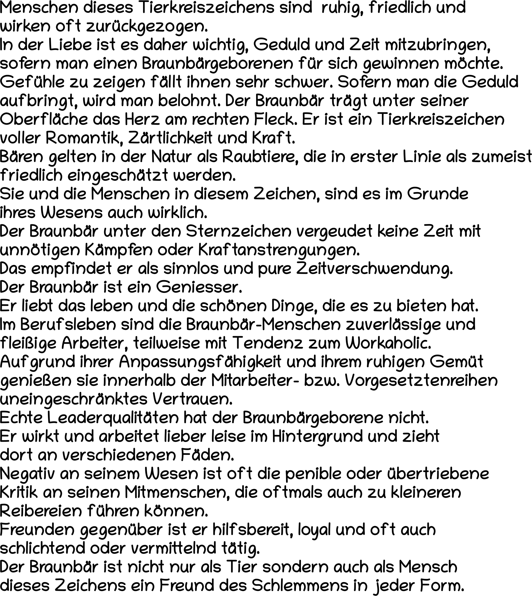 Indianerhoroskop